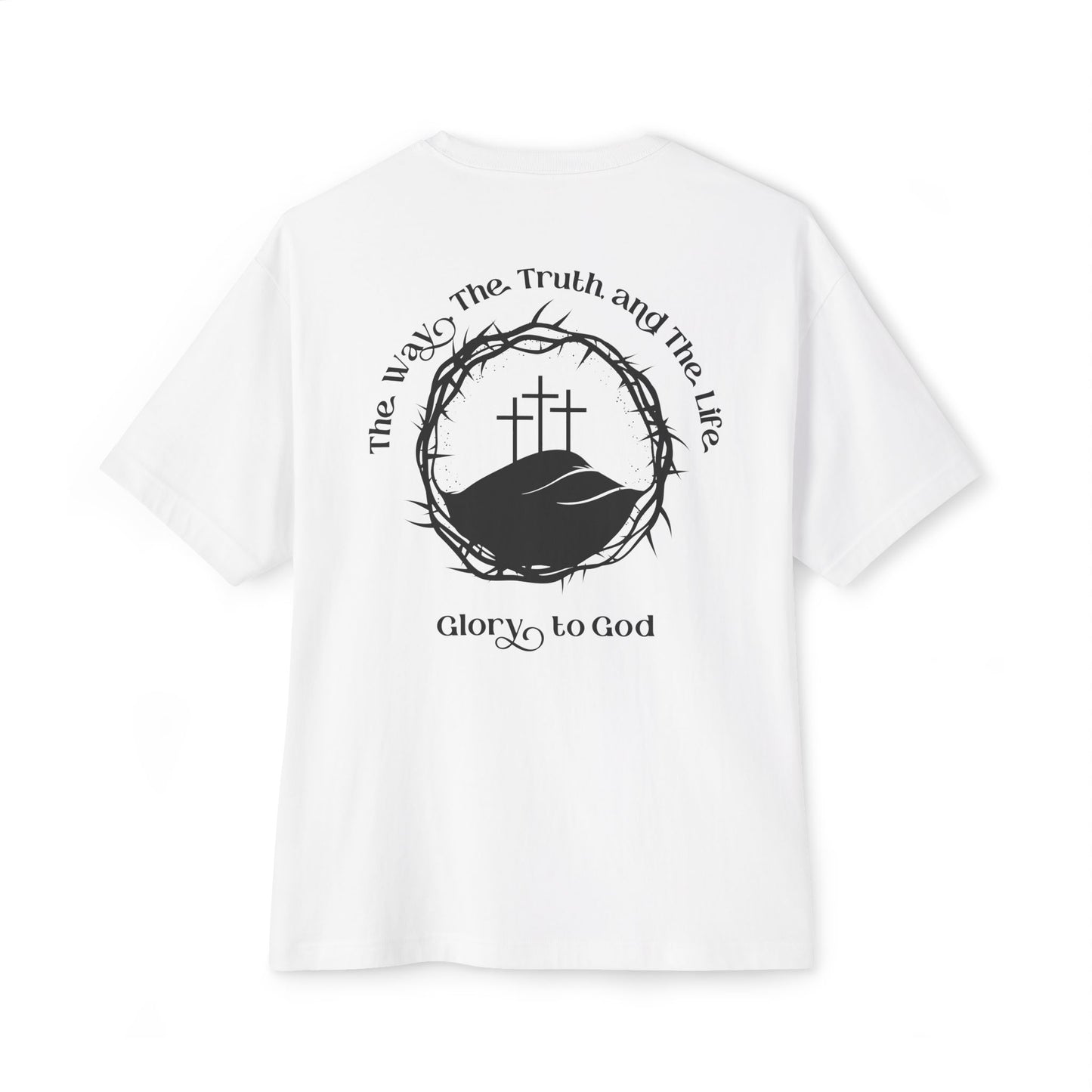 Glory to God Oversized Tee