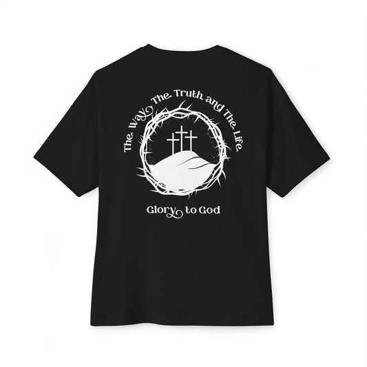 Glory to God Oversized Tee