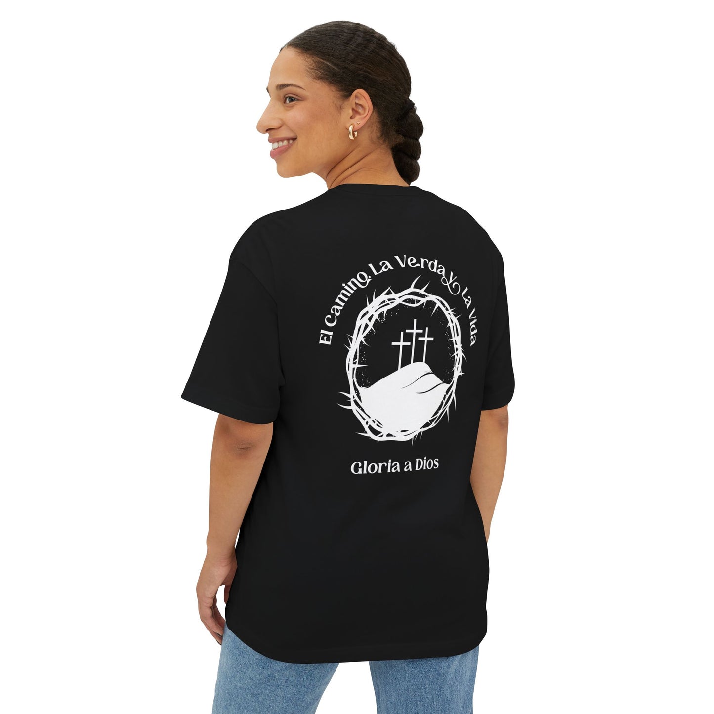 Gloria A Dios Oversized Tee