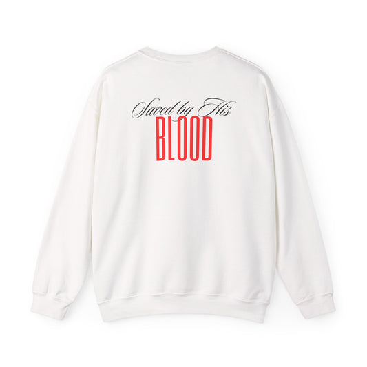 Saved By His Blood Crewneck