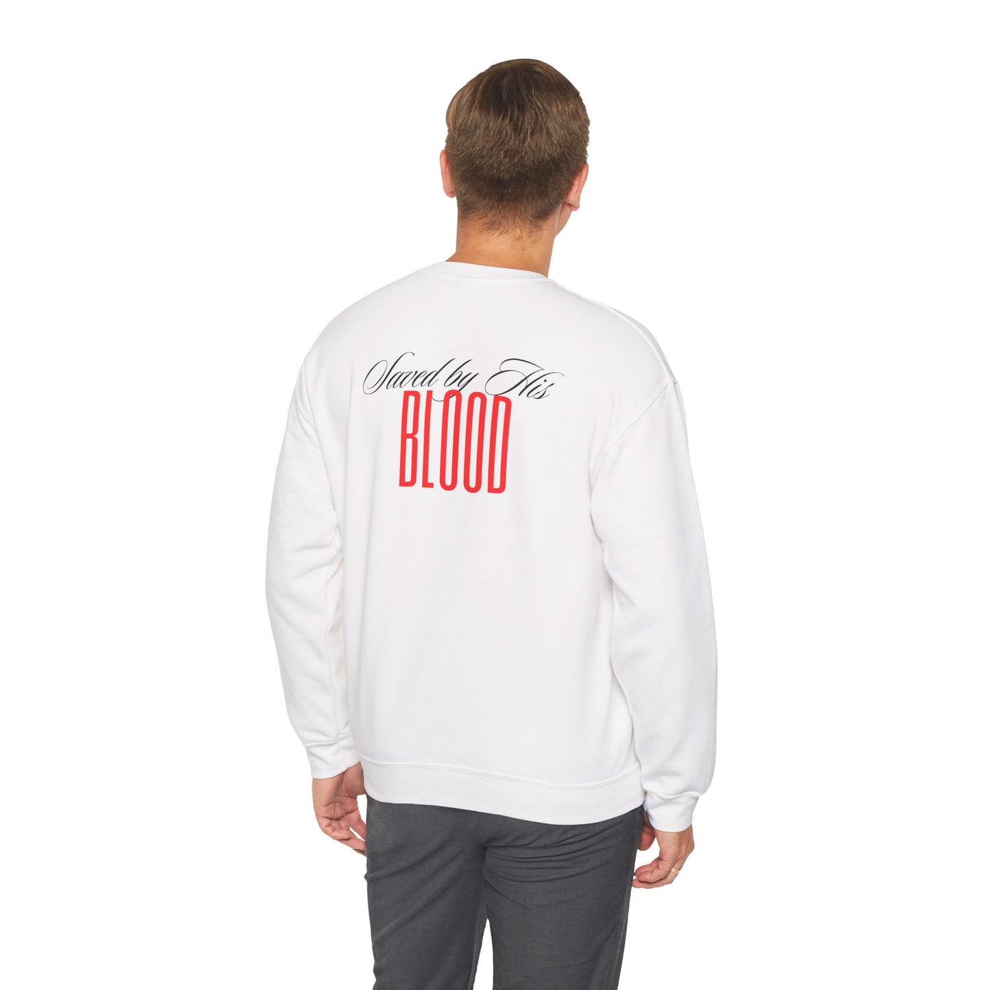 Saved By His Blood Crewneck