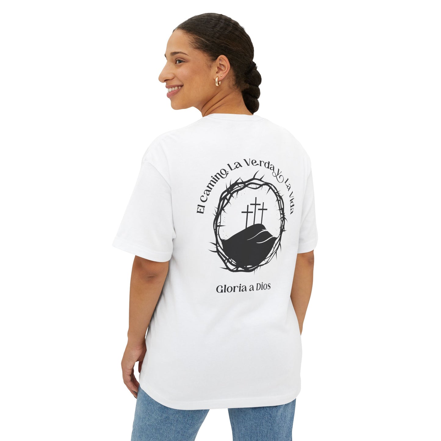 Gloria A Dios Oversized Tee